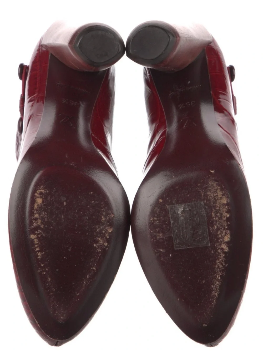 Louis Vuitton Patent Leather Booties